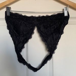Free People halter lace bralette
